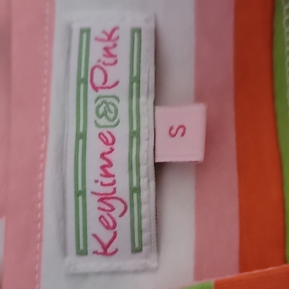 Key Lime & Pink Tunic Mod pattern Size S - Picture 5 of 5